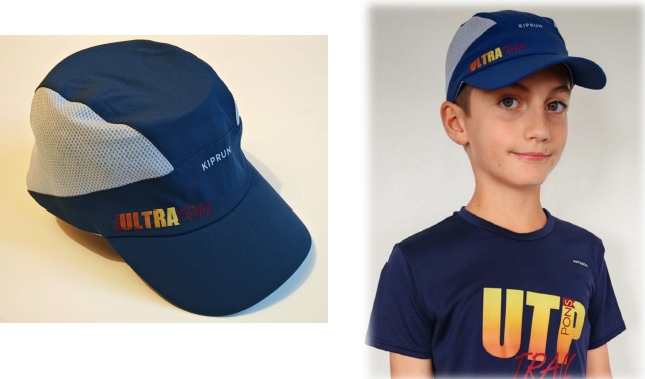 Casquette enfant bleue